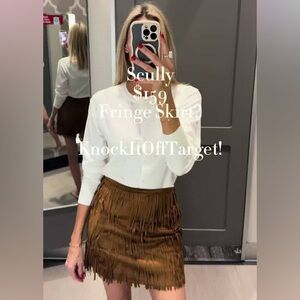 Western Fringe Mini Skirt from Universal Thread - NWT sz8